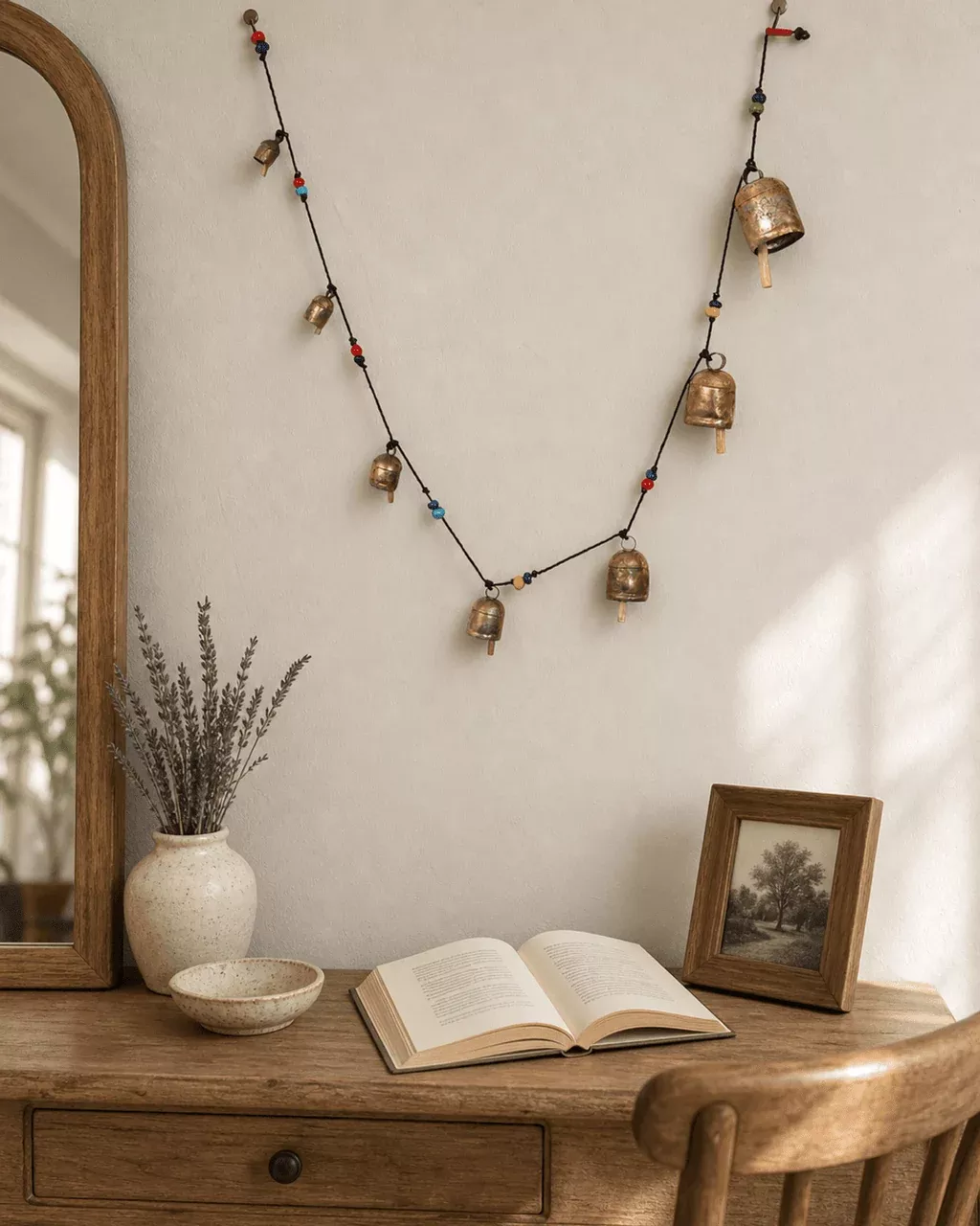 Seven Bells Chime Wall Hanging, Fairtrade