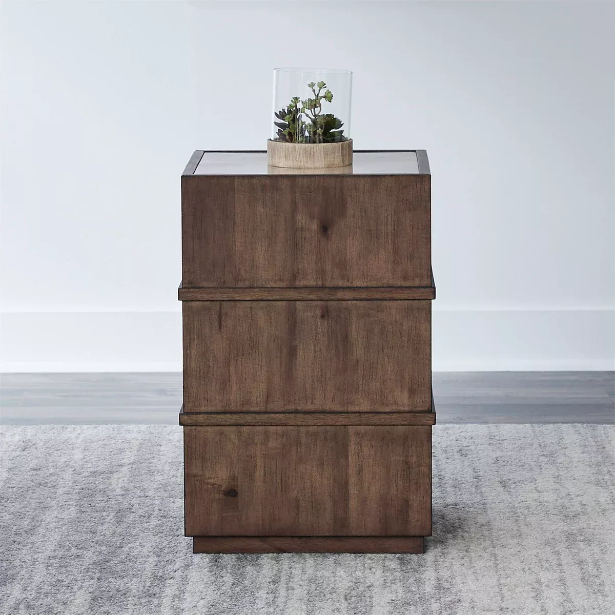 Shaker Lakes - Chairside Table - Harvest Brown