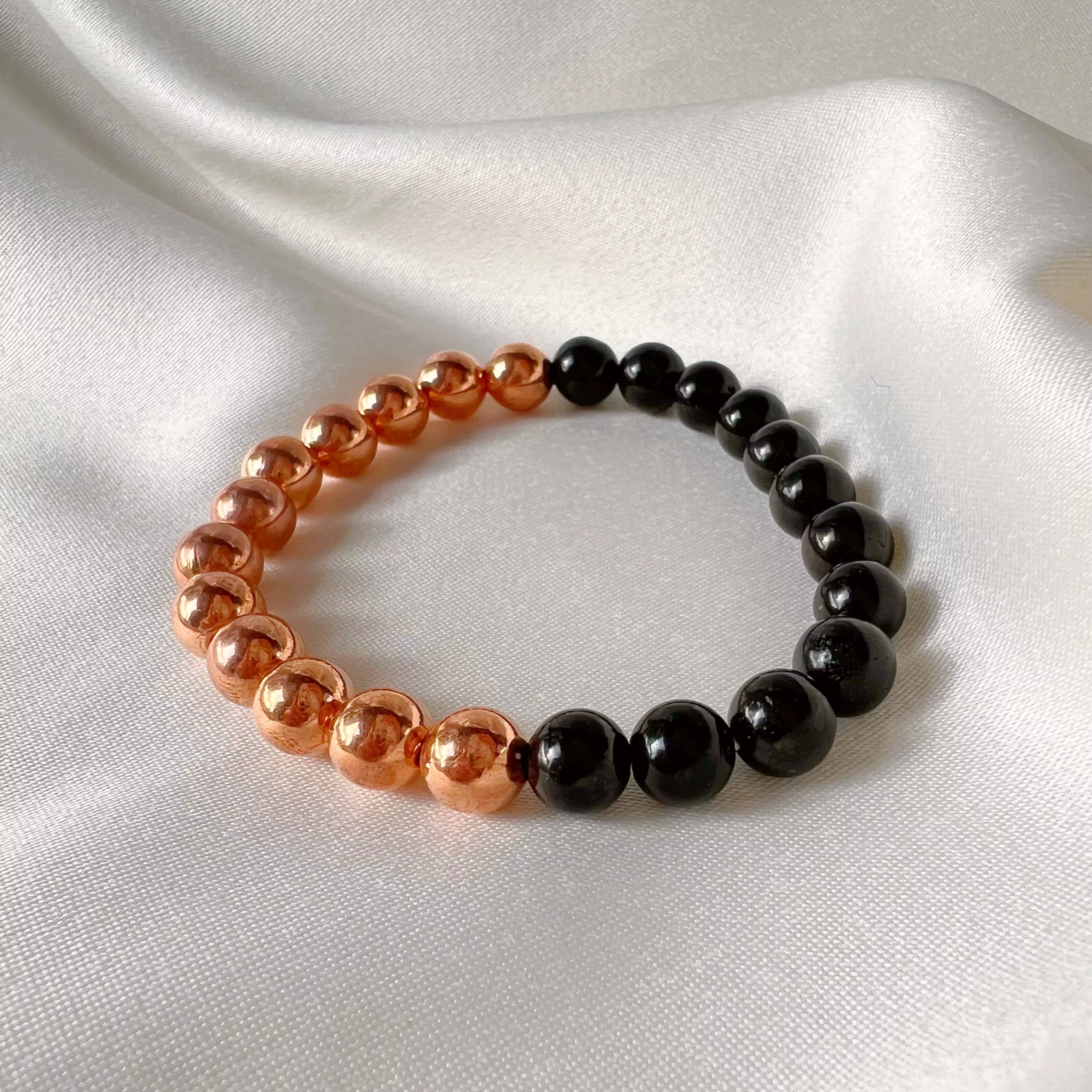Shungite & Copper Bracelet-Wild Moon Artistry