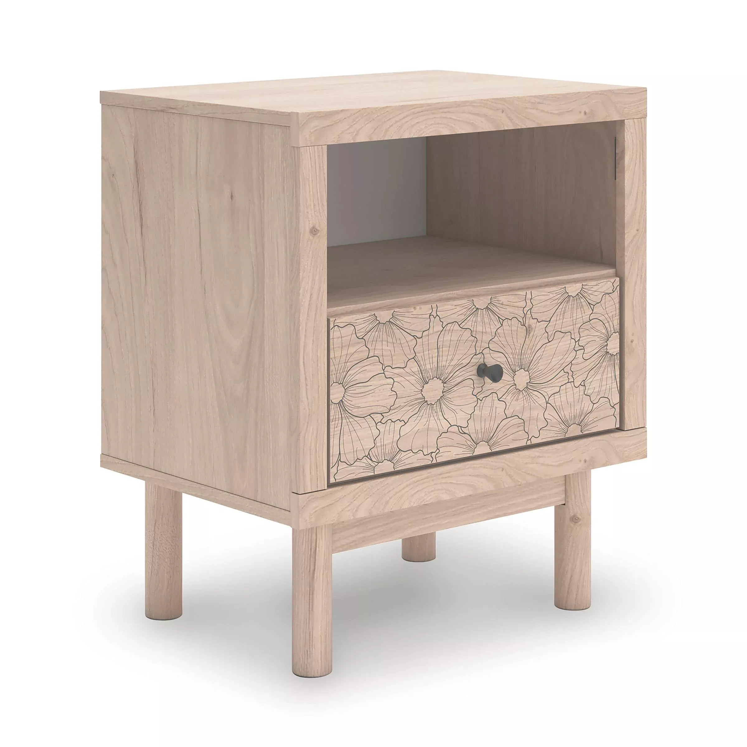 Signature Design by Ashley Arloster PCB1566-91 One Drawer Night Stand