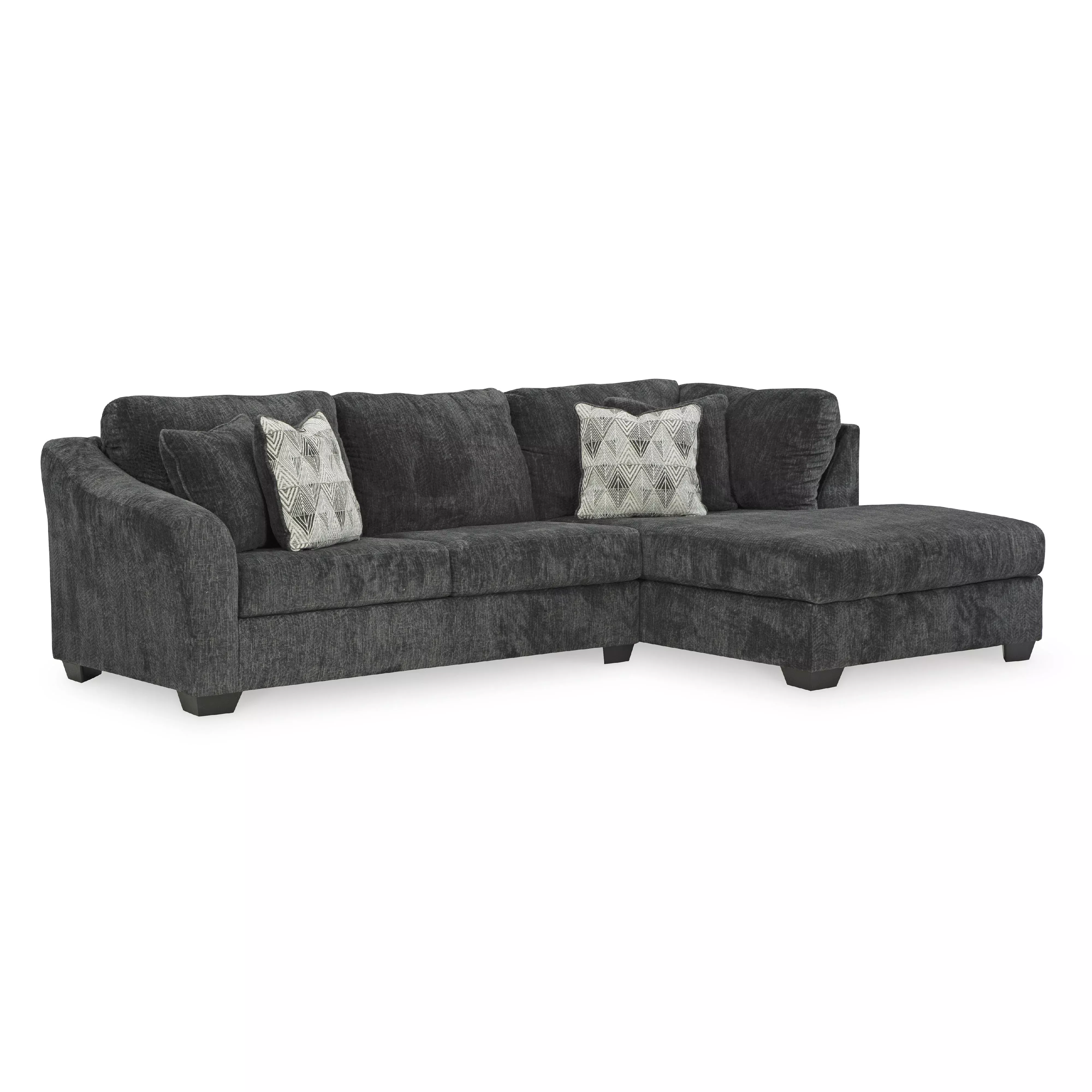 Signature Design by Ashley Biddeford 35504S4 2 pc Sleeper Sectional with Chaise