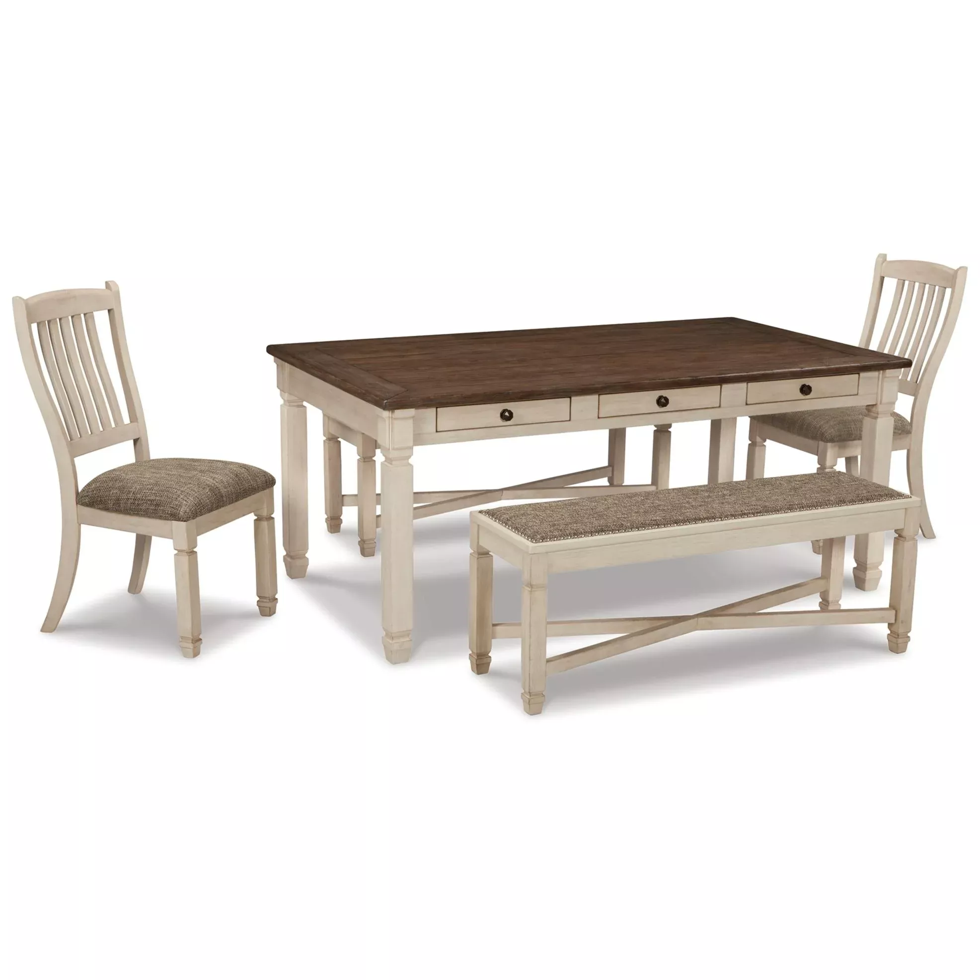 Signature Design by Ashley Bolanburg D647D7 5 pc Dining Set