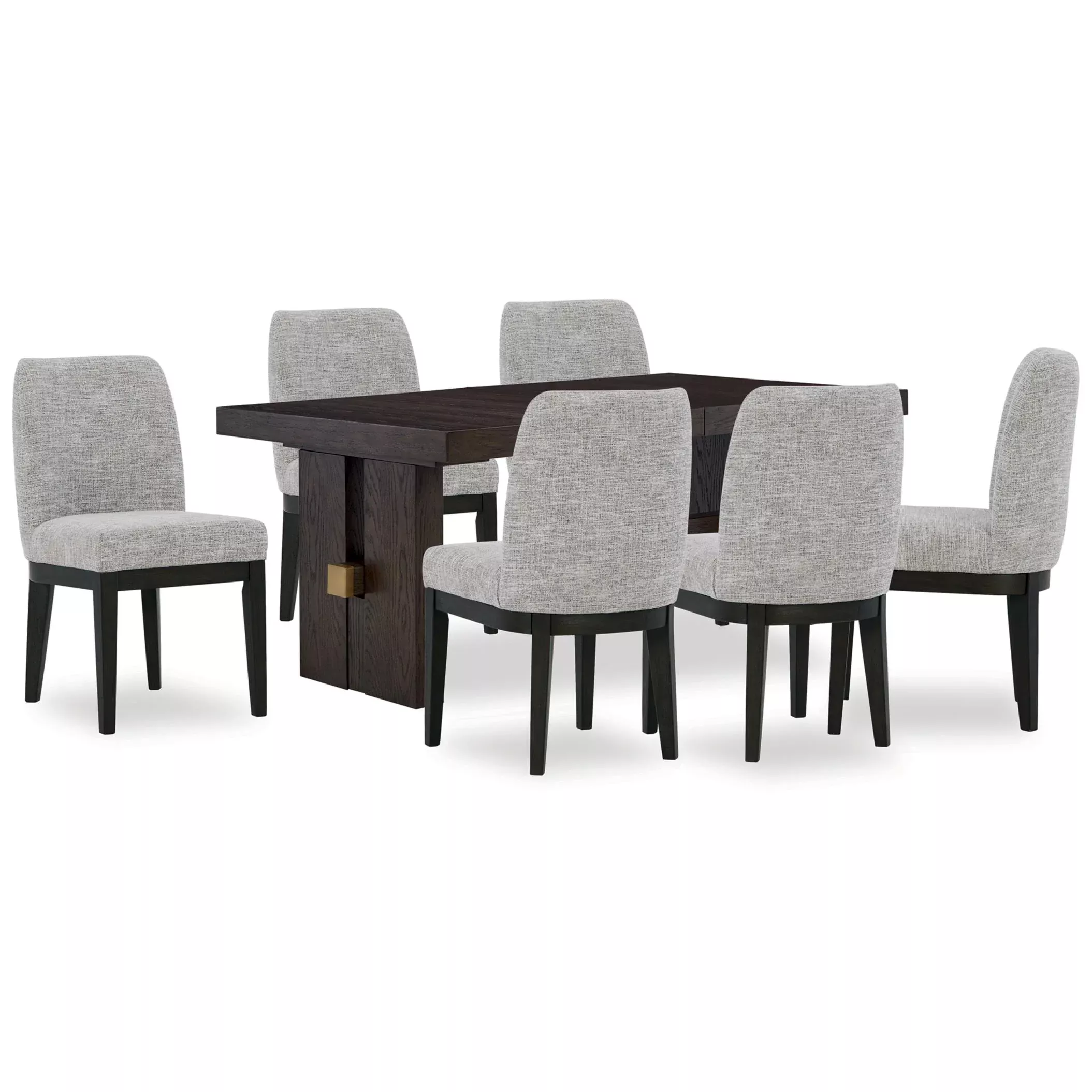 Signature Design by Ashley Burkhaus D984D8 7 pc Dining Set