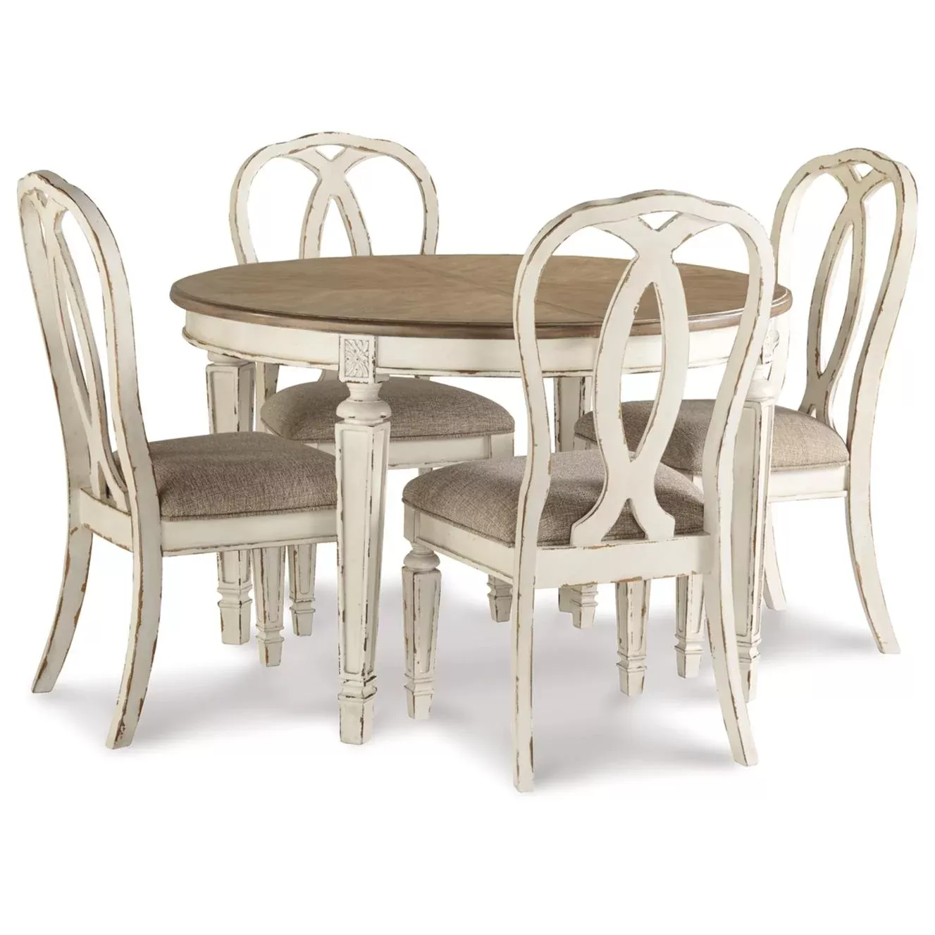 Signature Design by Ashley Realyn D743D2 5 pc Dining Set