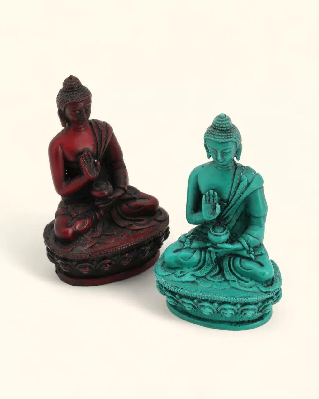 Small Blessing Buddha Resin Statue