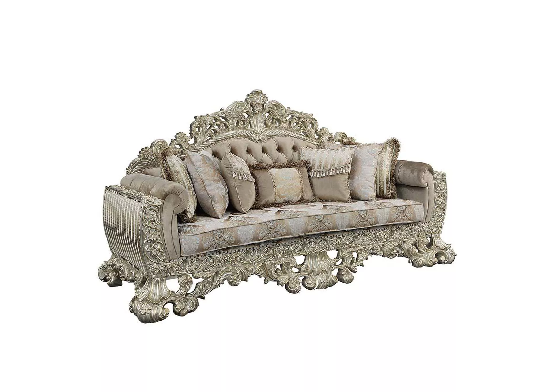Sorina Sofa with 7 Pillows