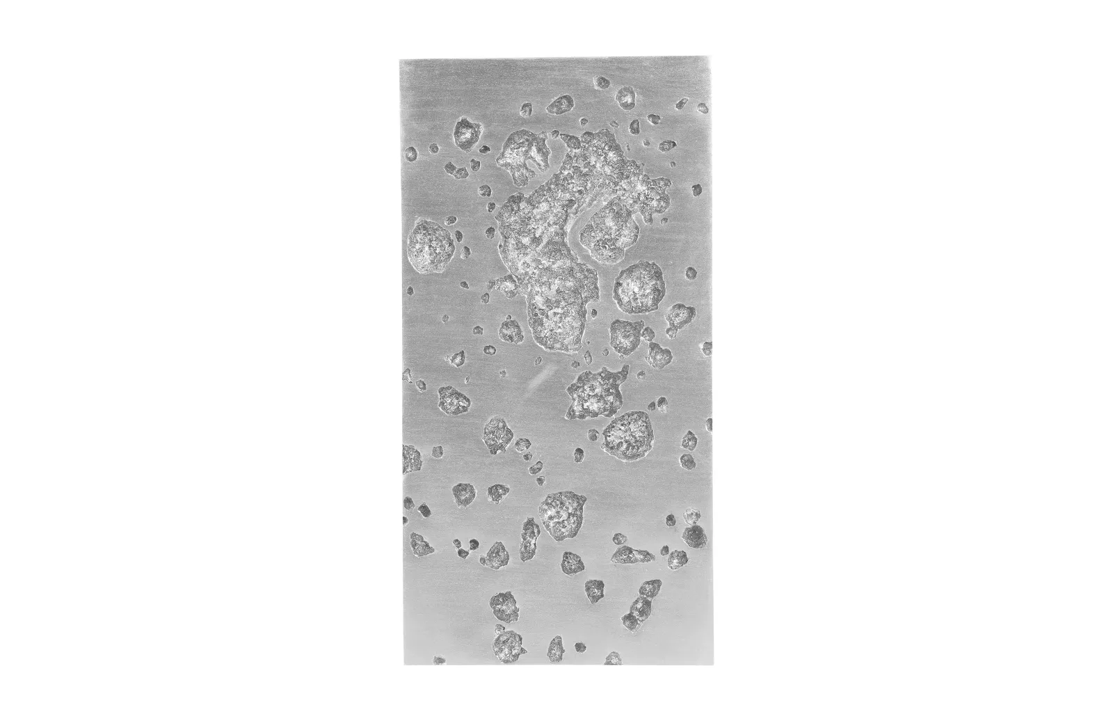 Splotch Rectangle Wall Art C