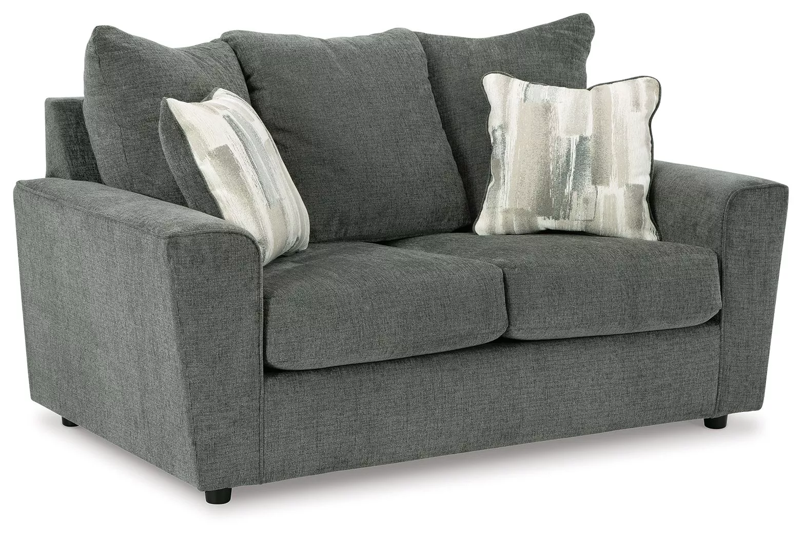 Stairatt - Loveseat - Gravel
