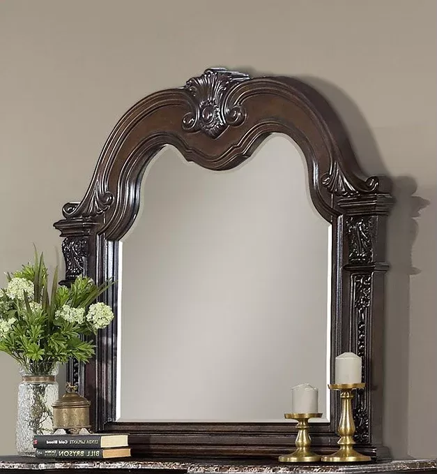 Stanley Dresser Mirror - Oak - Bevel Edge
