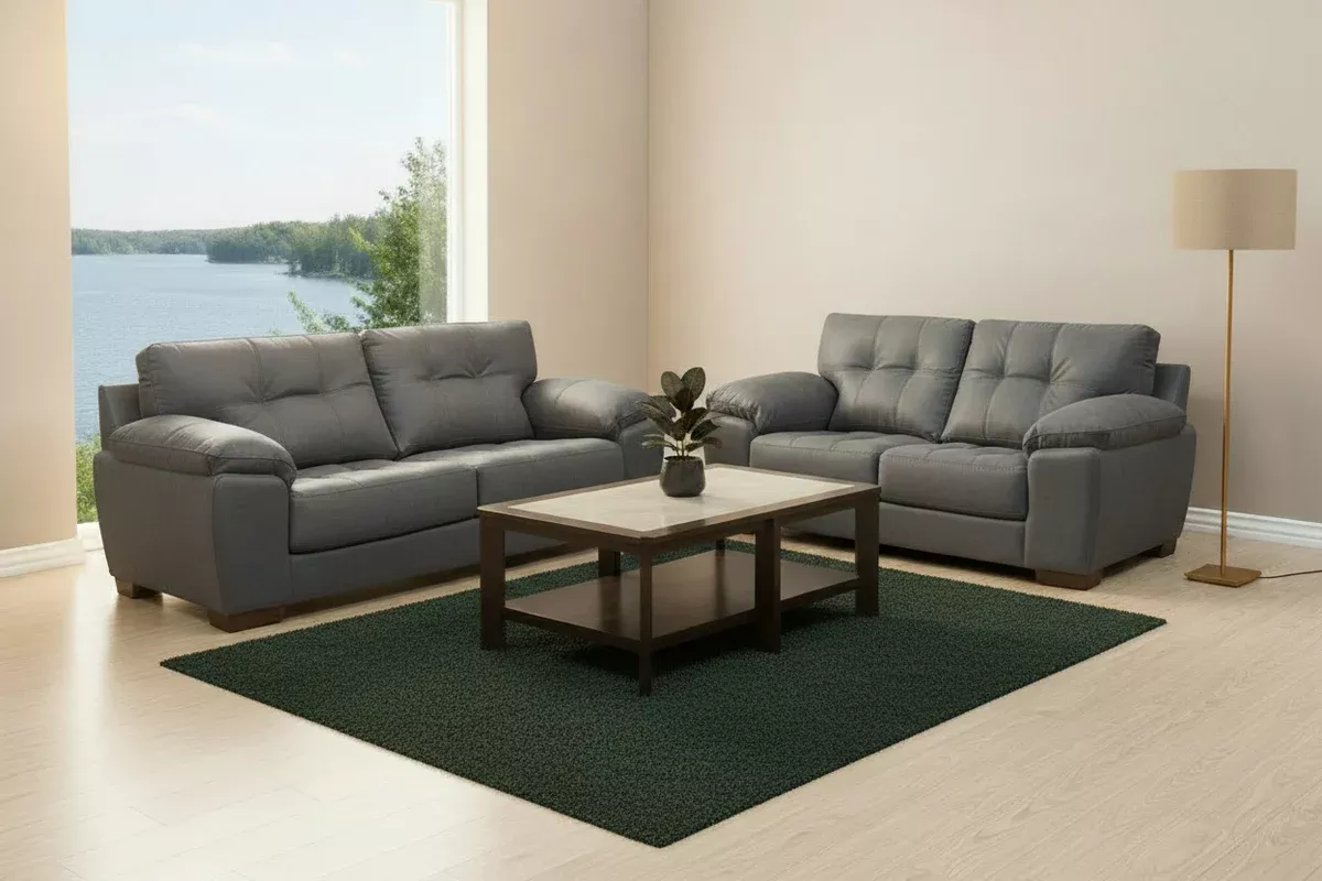 Stationary Sofa & Loveseat 3396