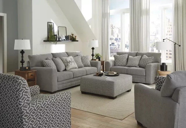 Stationary Sofa & Loveseat 3478
