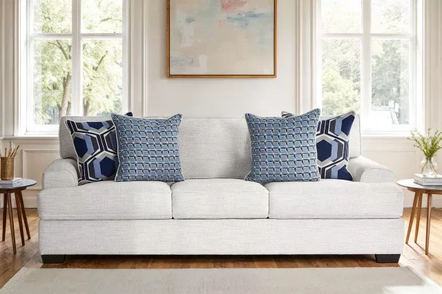 Stationary Sofa & Loveseat 3660