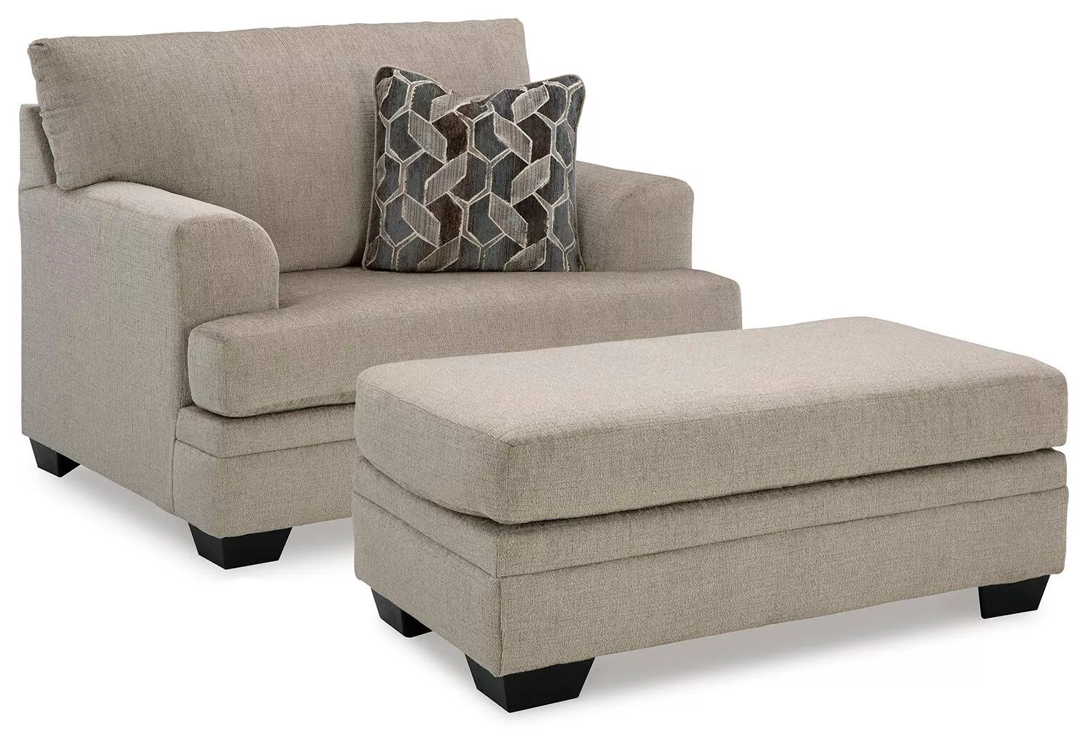 Stonemeade Chair and Ottoman