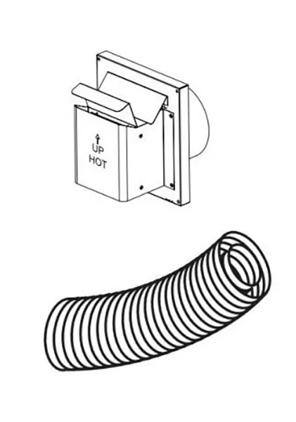 Superior SFKIT18CT Secure Flex Compact Termination Kit with 18" Compressed Vent