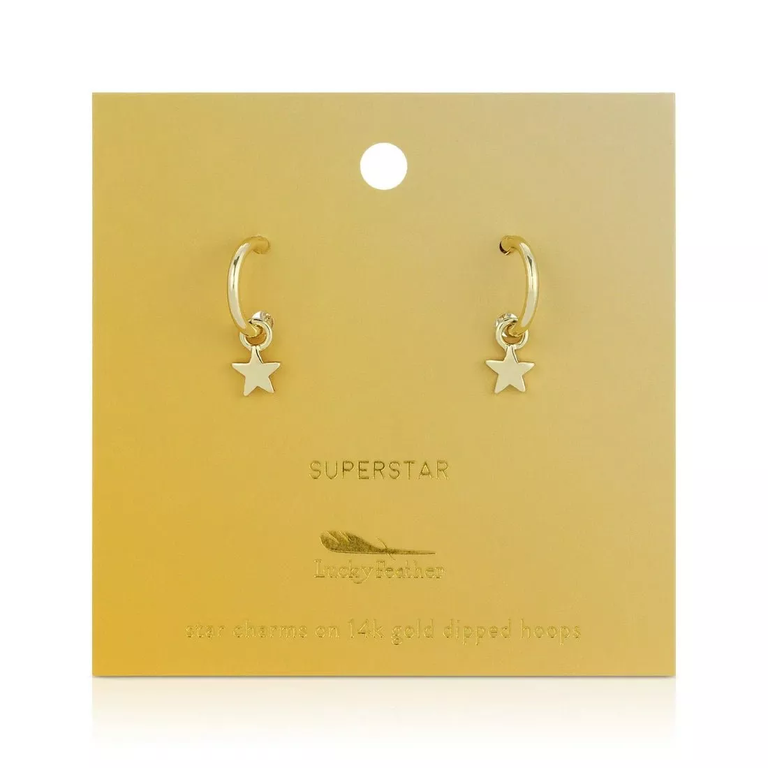 Superstar - Star Hoop Earrings