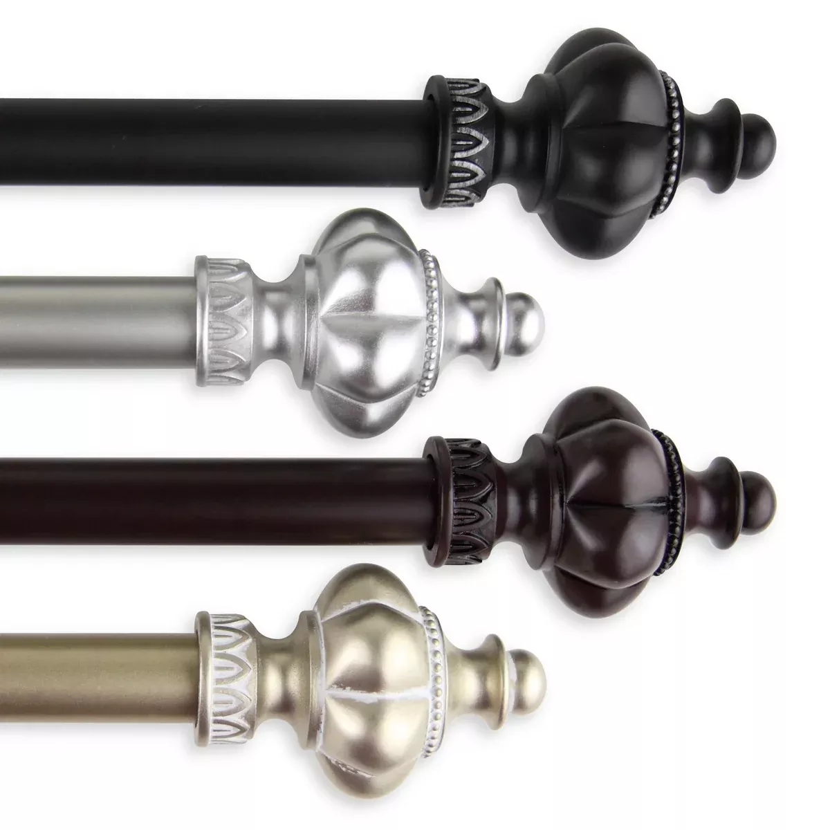 Terra 1" Single Curtain Rod