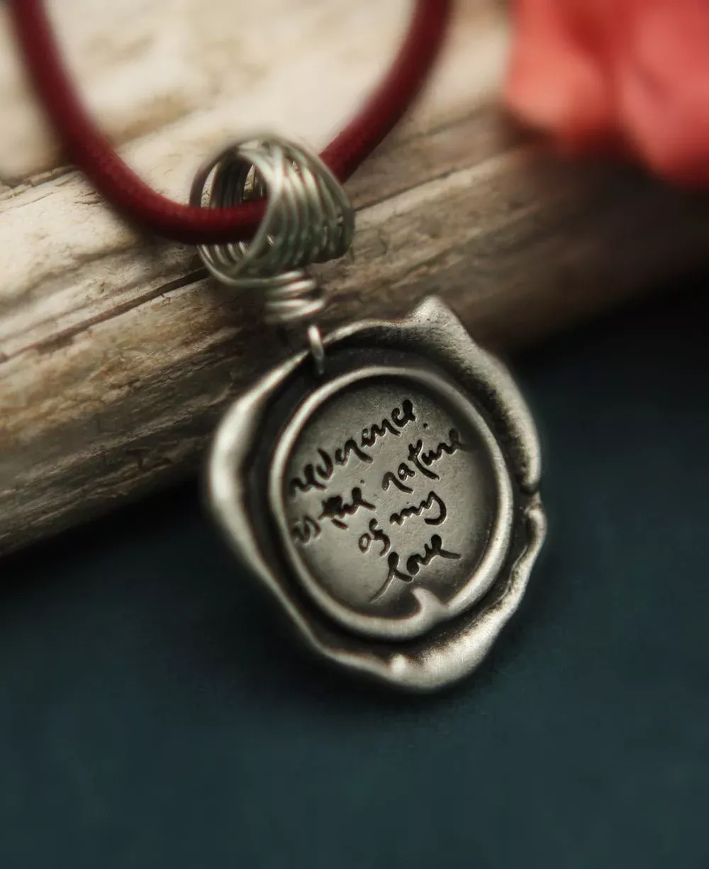 Thich Nhat Hanh Reverence Pendant Necklace
