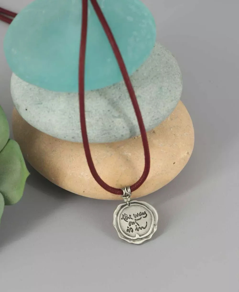 Thich Nhat Hanh The Way Out is In Necklace