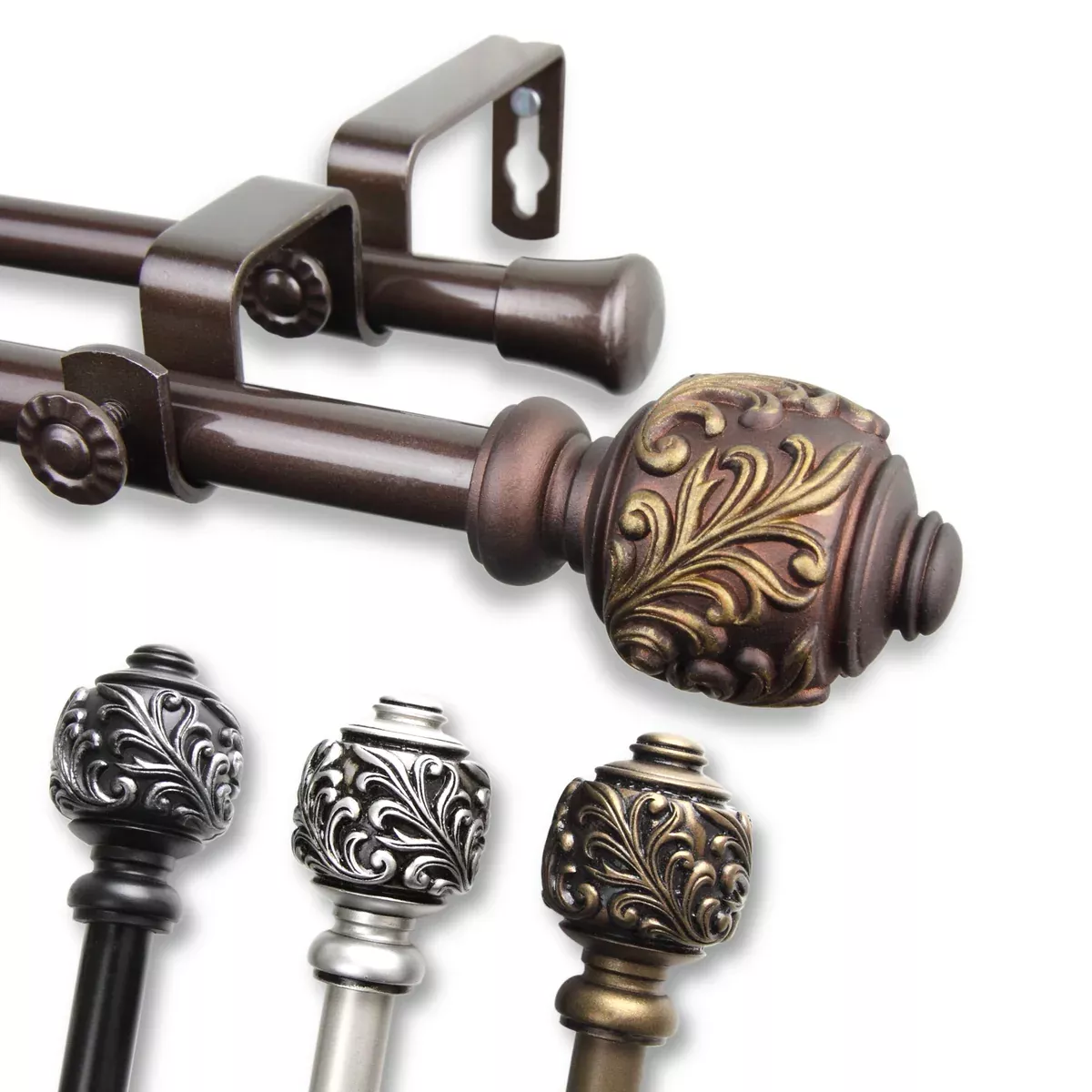 Tilly 5/8" Double Curtain Rod