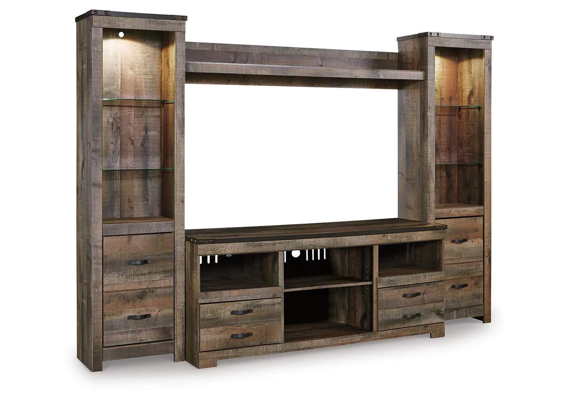 Trinell 4-Piece Entertainment Center