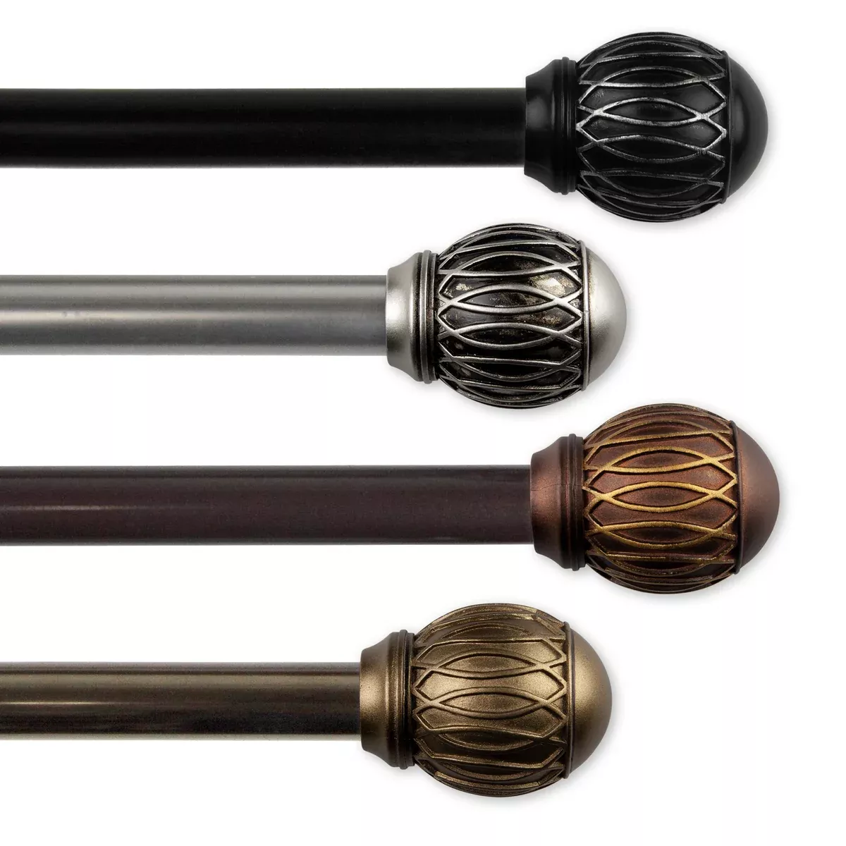 Tyoma 13/16" Single Curtain Rod
