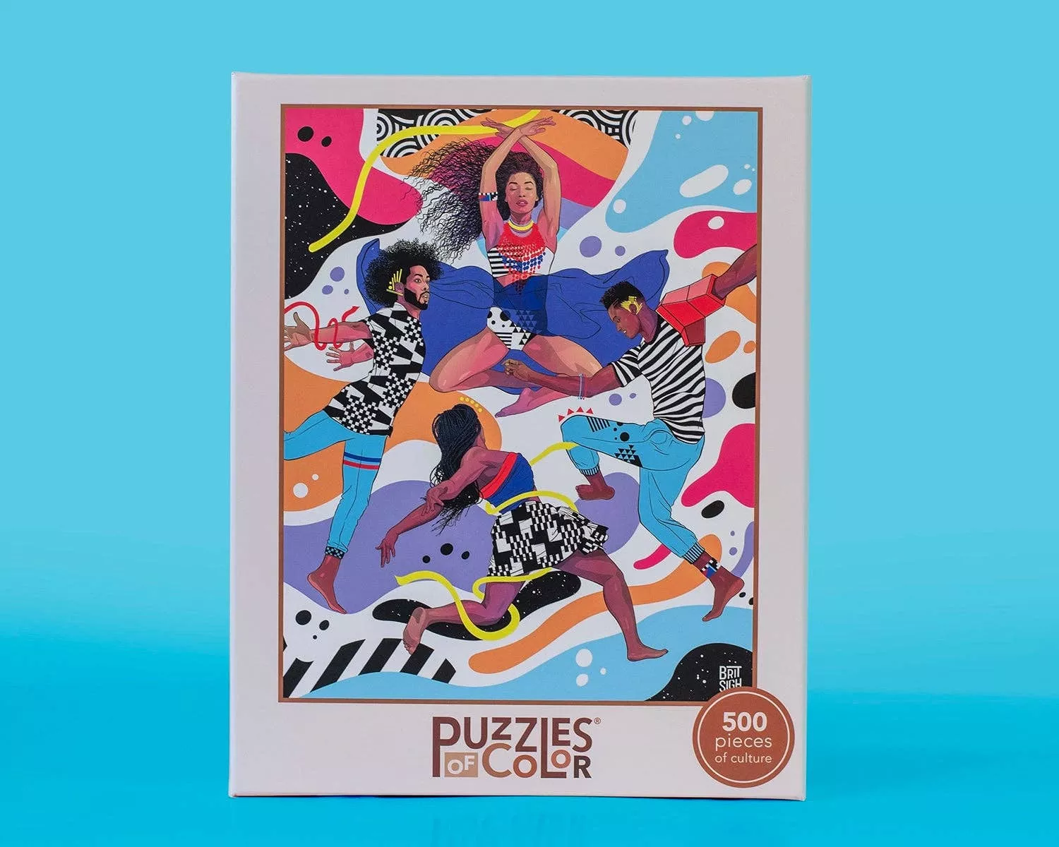 "Unbothered" by Brit Sigh-Puzzles of Color-Puzzles of Color