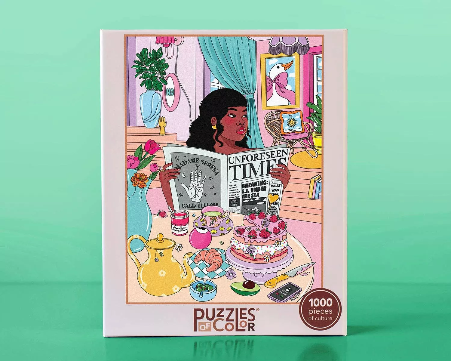 "Unforeseen Times" by Mimi Moffie-Puzzles of Color