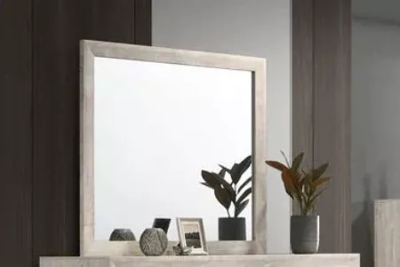 Valor Dresser Mirror In Whitewash