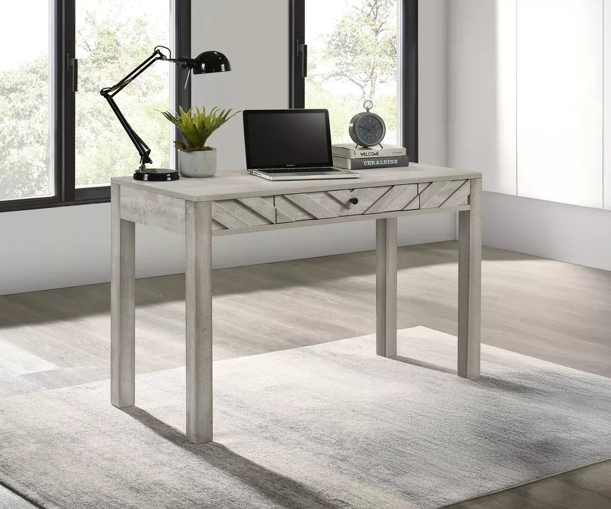 Valor - Writing Desk - Antique White