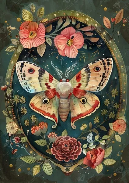 Victorian Moth I