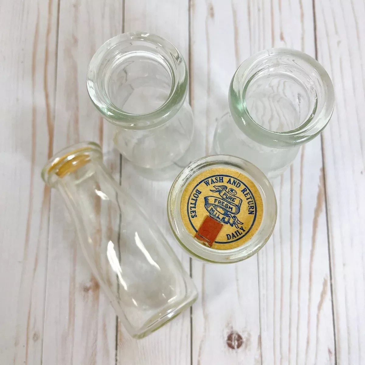 Vintage Half-Pint Milk Bottle