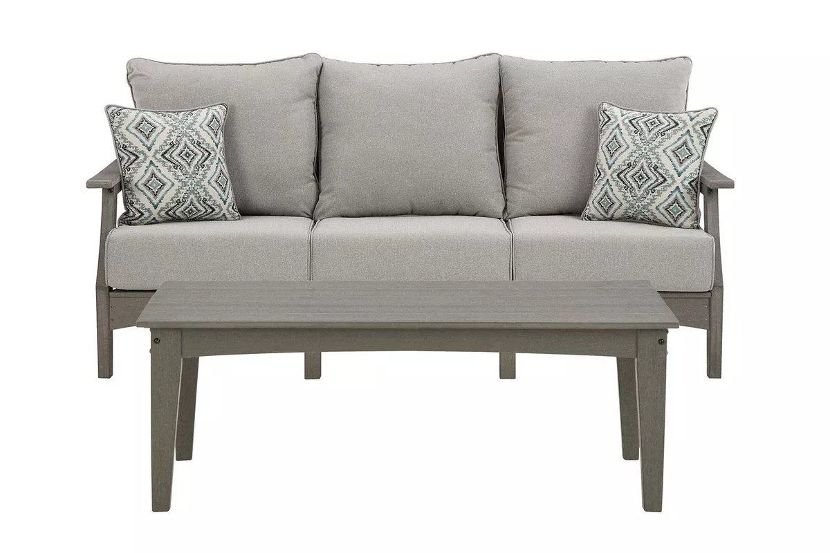 Visola Outdoor Sofa and Coffee Table