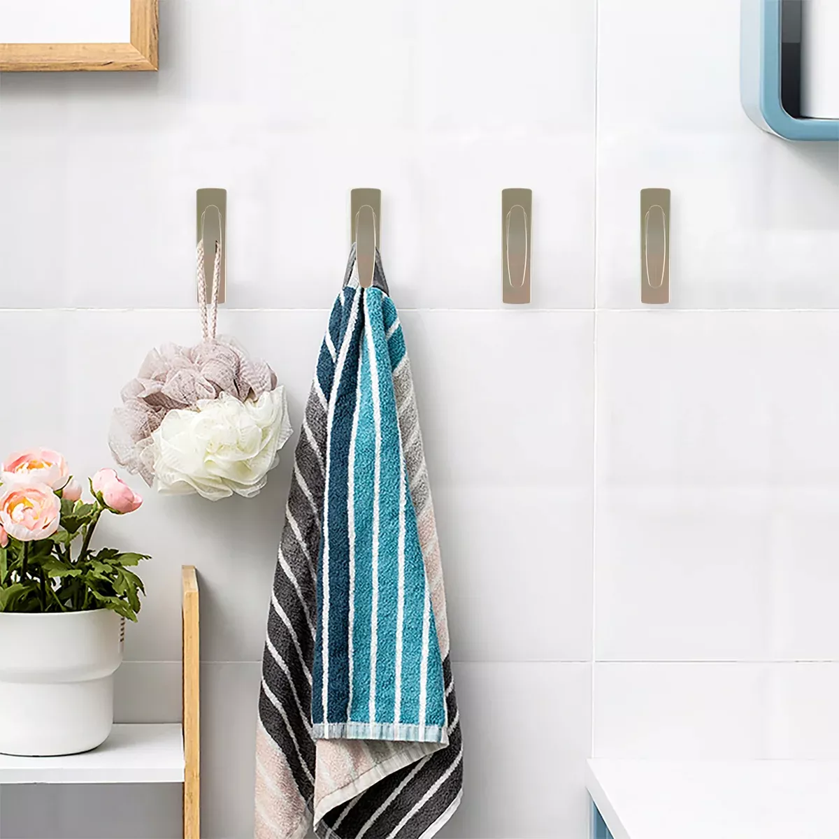 Wall Mounted Wall Hooks (Set of 2)