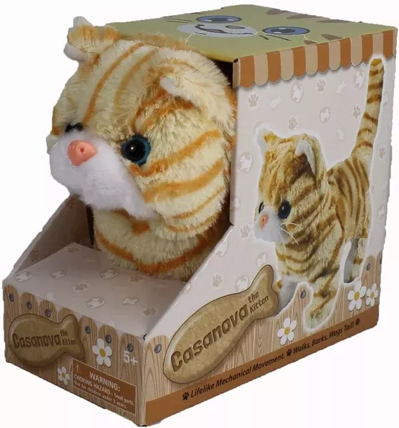 Westminster Casanova The Mechanical Kitten - Orange Striped
