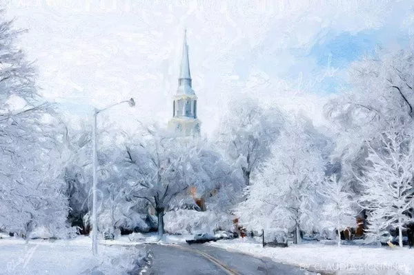 White Christmas Morning
