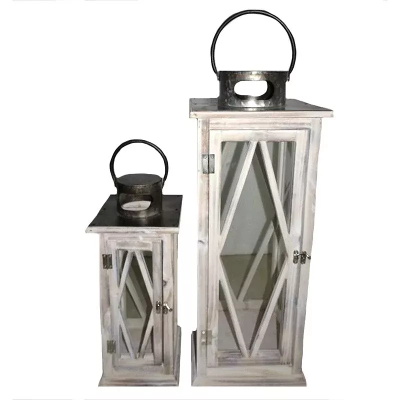 Whitewashed Lantern