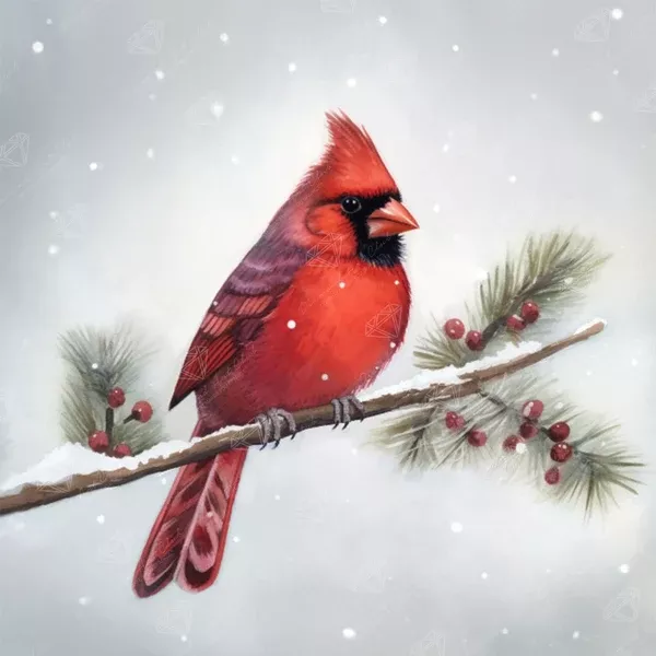 Winter Cardinal