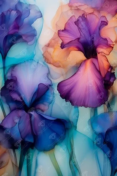 Wispy Irises