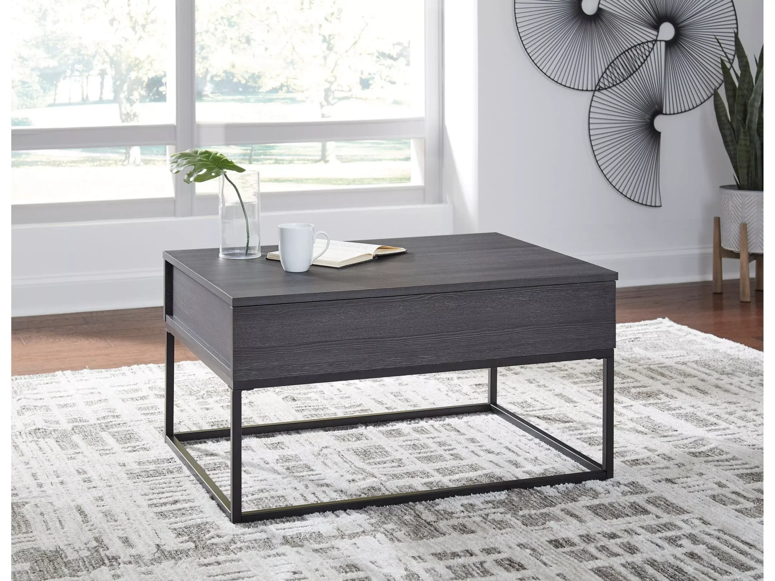 Yarlow Coffee Table - Grey T215-9