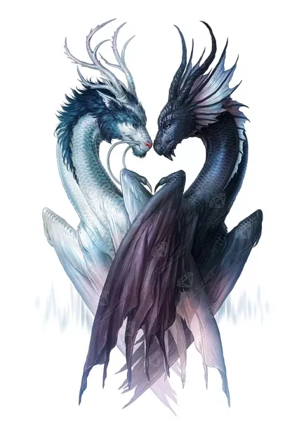 Yin Yang Dragons