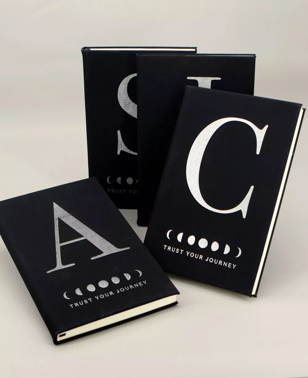 Your Initial Moon Phase Trust Your Journey Lined Journal