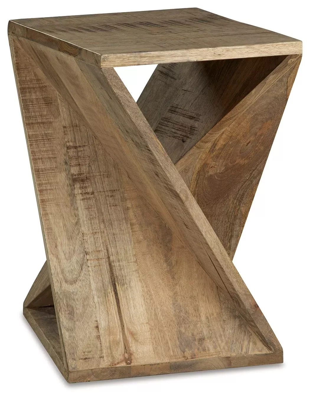 Zalemont - Accent Table - Distressed Brown