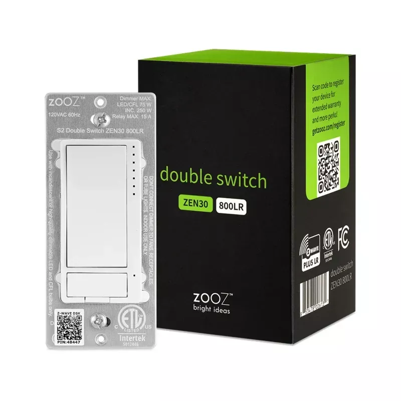 Zooz 800 Z-Wave Double Switch