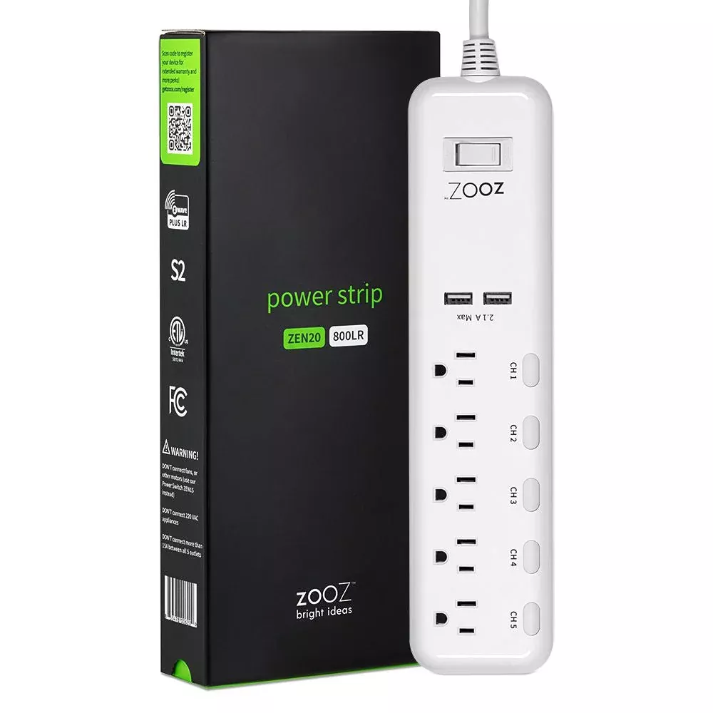 Zooz 800 Z-Wave Power Strip