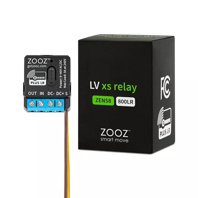 Zooz Low Voltage XS Relay