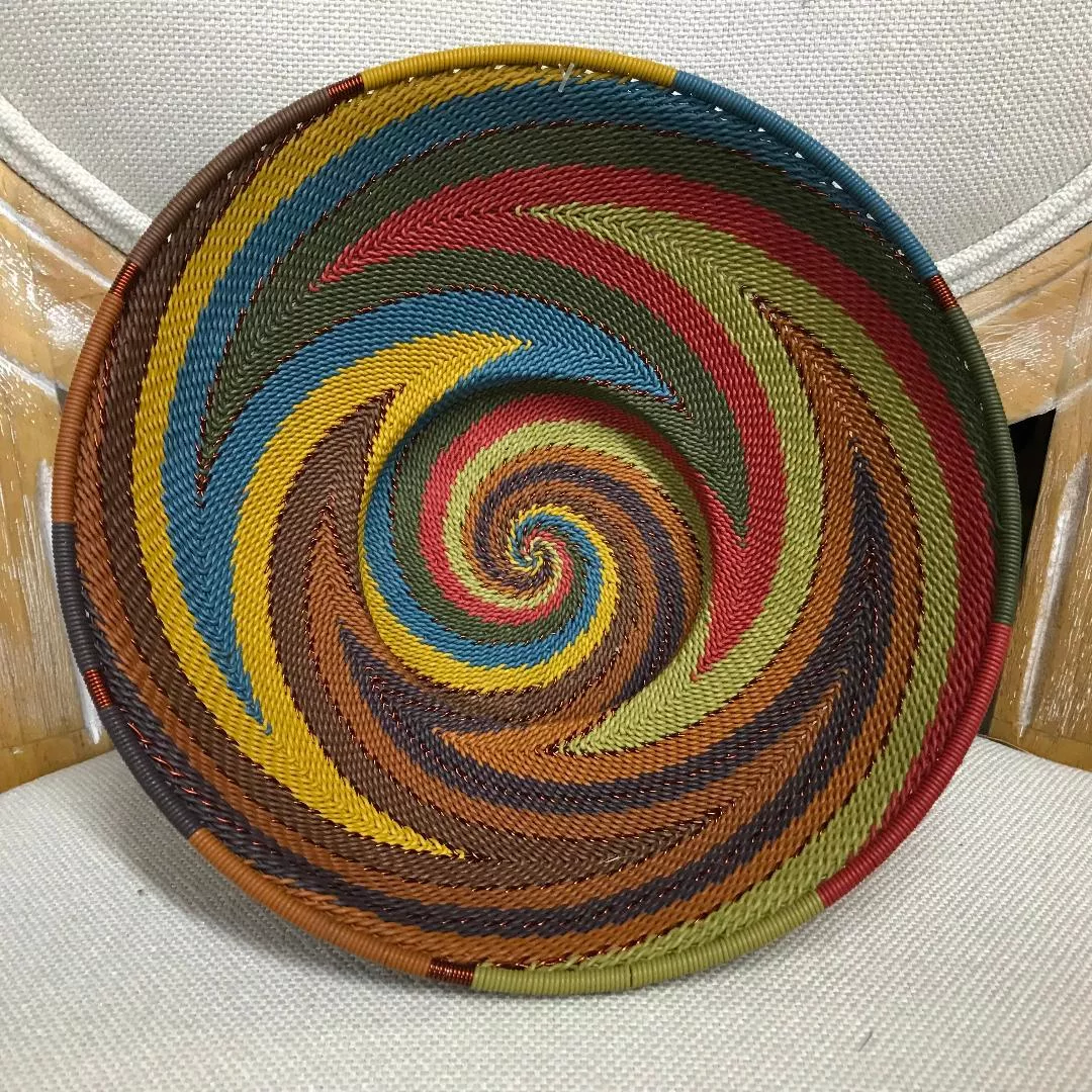 Zulu Wire Basket - Bowel With Base 7.75" x 3.25'