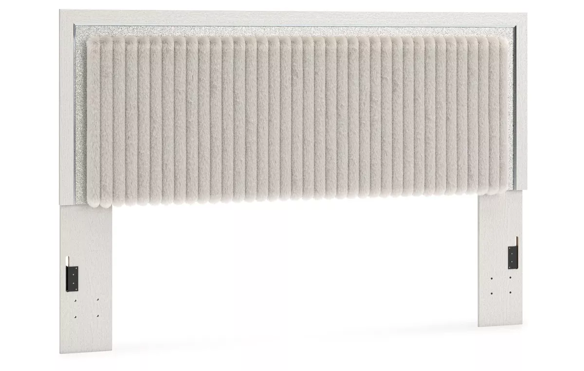 Zuraleus King Upholstered Panel Headboard